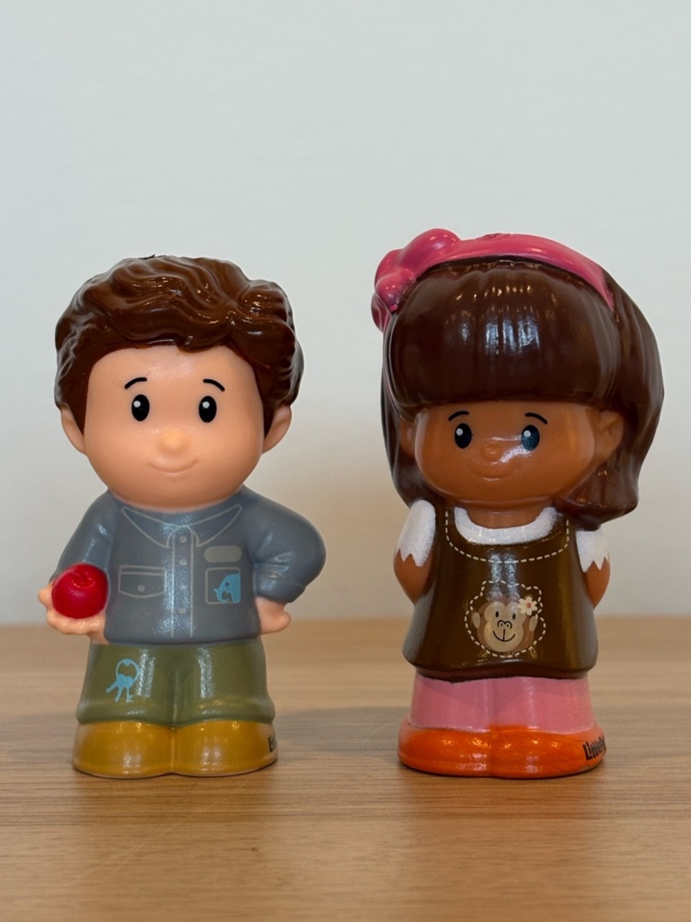 Fisher-Price Little People Lot of 2 Slim Style Figures